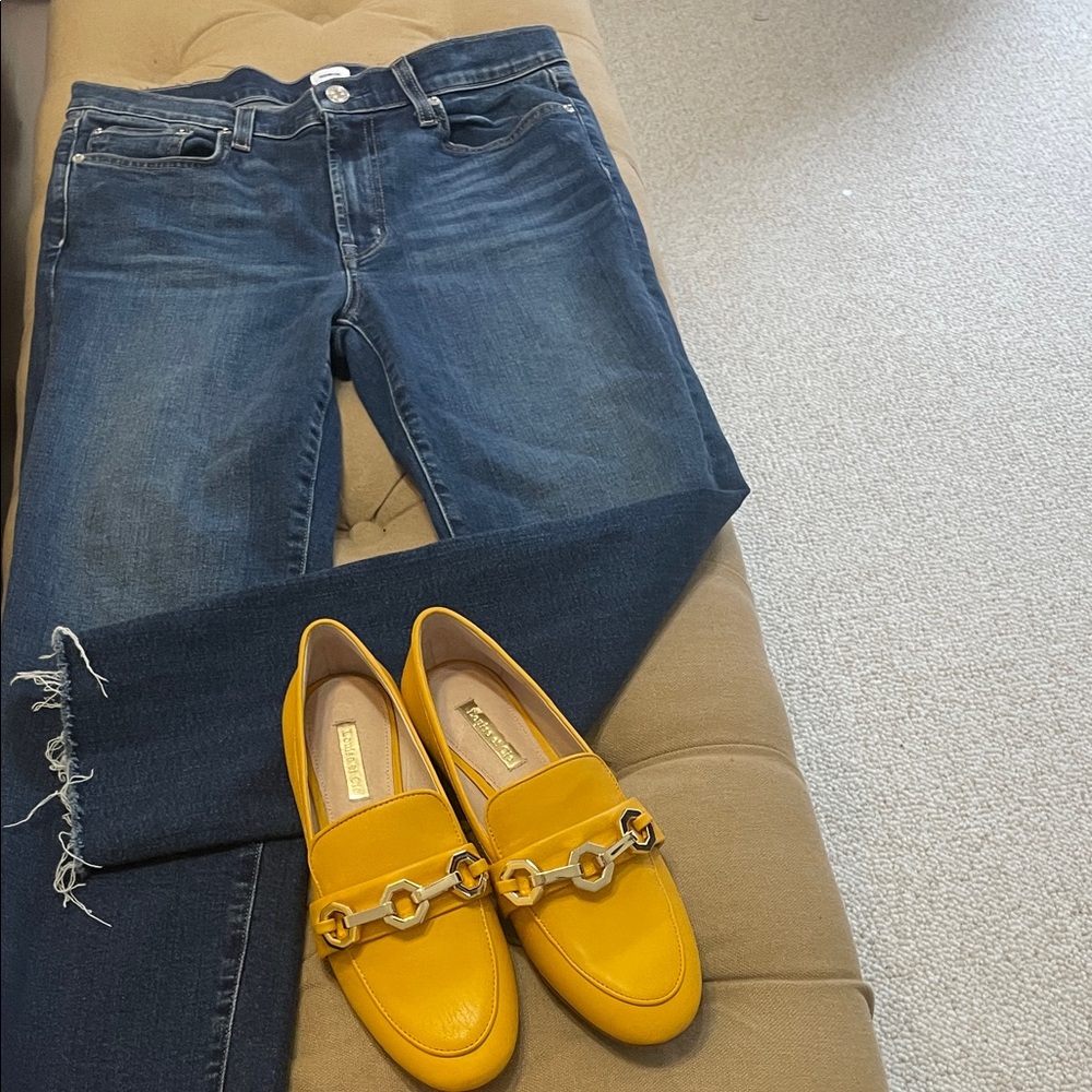 Edwin Indigo Straight Leg Jeans